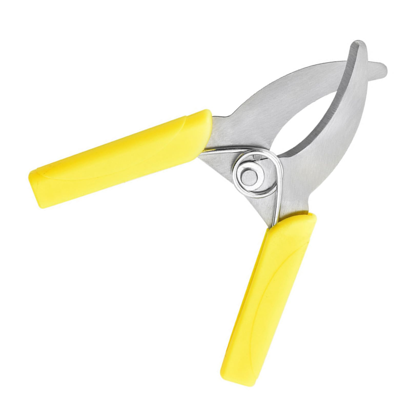Tsophreniq Yellow Garden Pruning Shears Bypass Straight Scissors Plant Shear Scissor Hand Tool For Cutting Garden Scissors