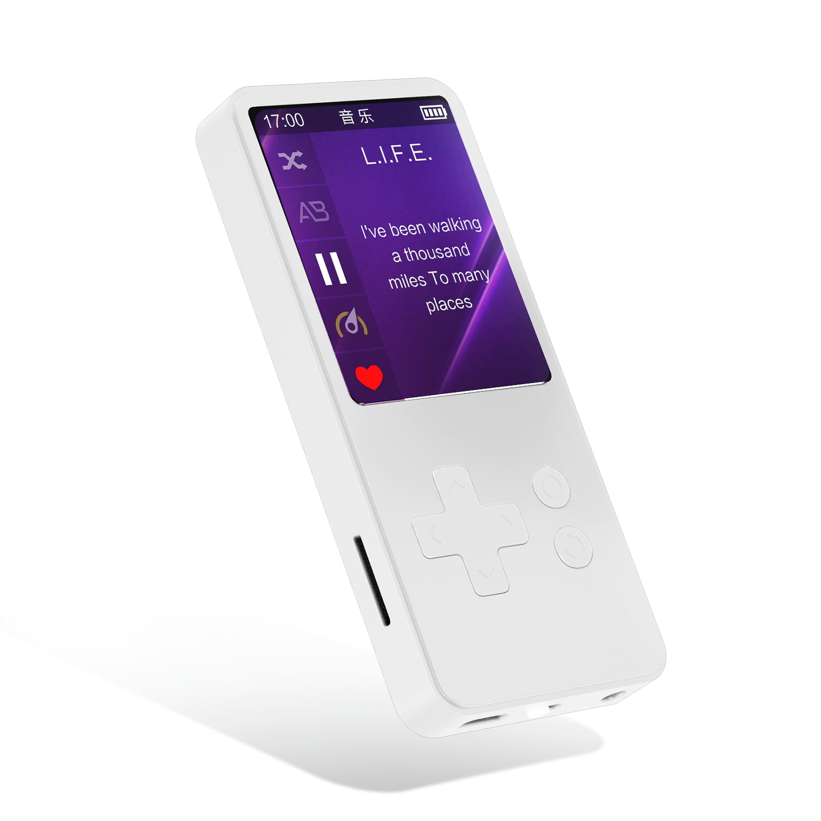 32GB MP3 Player with Bluetooth 5 2 1 8 inch Screen Portable Music Player for Kids with Built-in