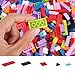 Anksono 1500 Pieces Building Bricks, Classic Bulk Building Bricks Set Creative Building Toy Compatible with All Major Brands - 16 Shapes / 10 Colors