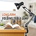 Produktbild AC85-265V E27 / E26 führte Birnen-Lampen Flexible Tischleuchte Swing Arm Klemmhalterung Lampe Büro Studio Heim Tabelle Schreibtischlampe