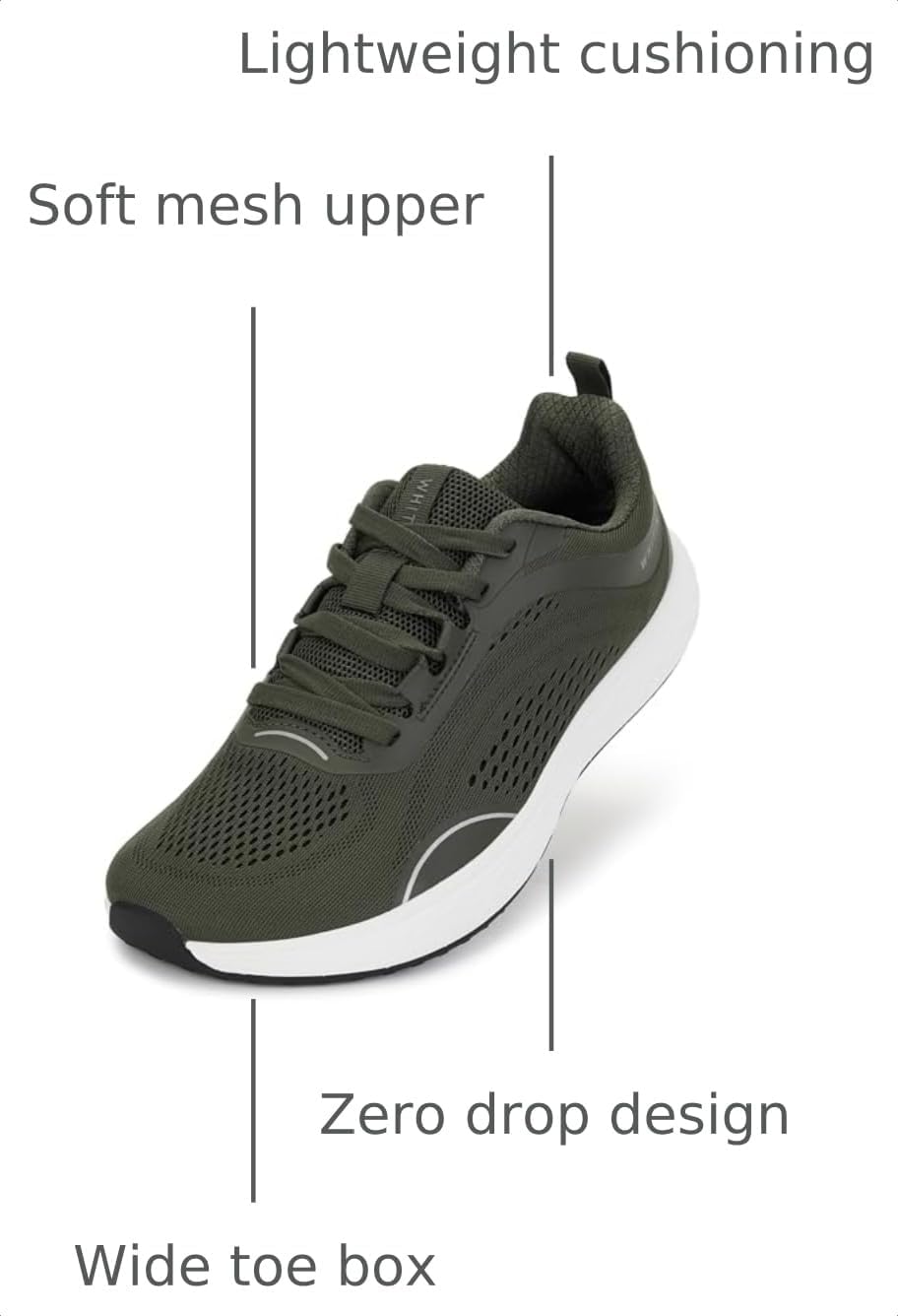 WHITIN Men's Wide Toe Box Zero Drop Road Running Shoes S81 image 3
