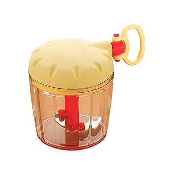 Chopper Grinder and Shredder with Effective Sharp Chopping Blades (3 Blade System) (Brown Box)