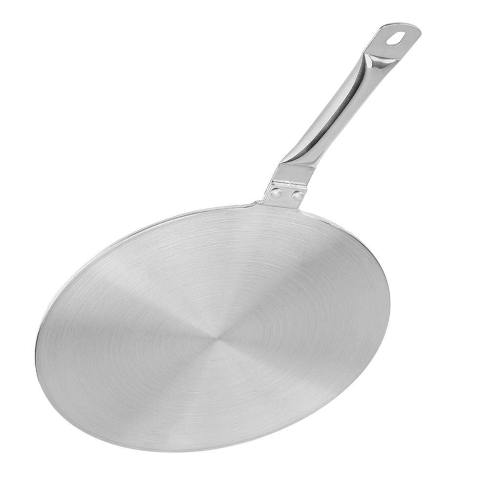 Dyfuzor ciepła kuchenka indukcyjna płyta termiczna 20 cm/22 cm/24 cm stal nierdzewna płyta indukcyjna konwerter kuchenki gazowe elektryczne do patelni żeliwnej garnek ceramiczny naczynia kuchenne-24 c