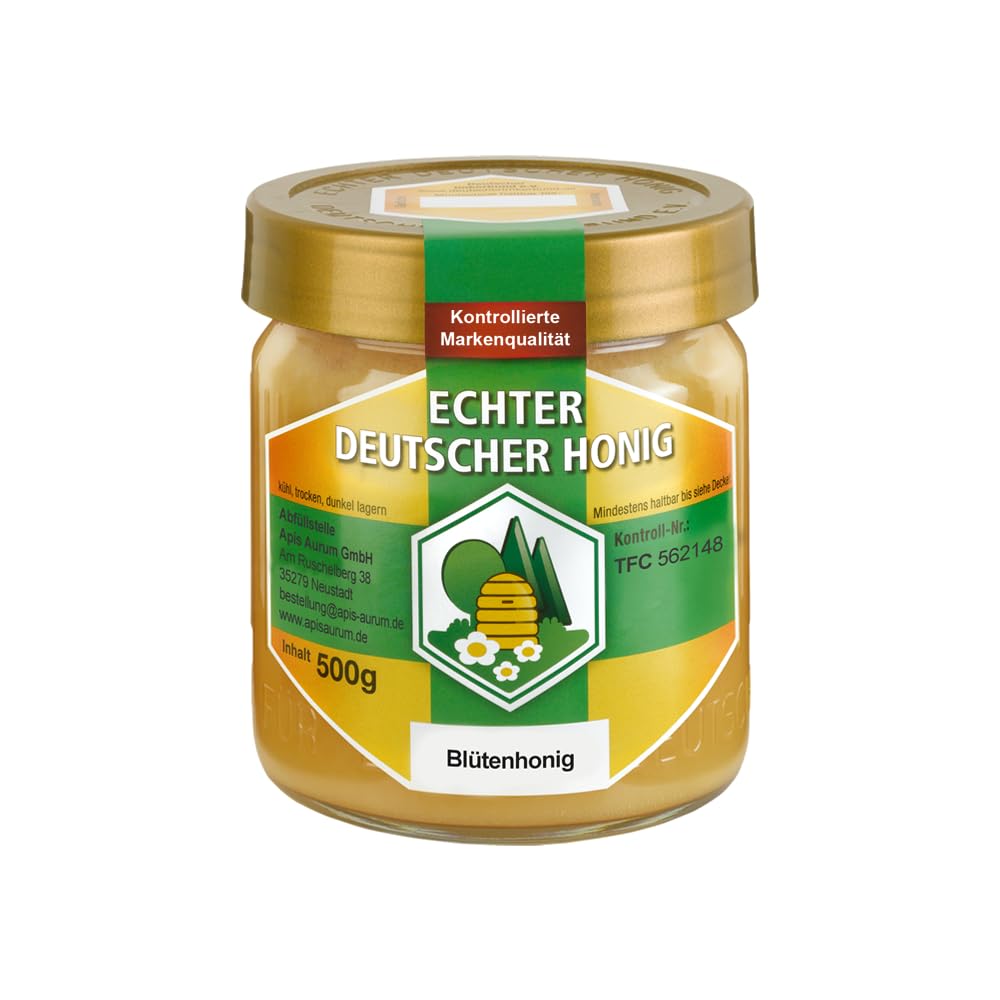 Wegmann Echter deutscher Honig aus Hessens Frühlingsblüten, natur 500 g (6er Pack)