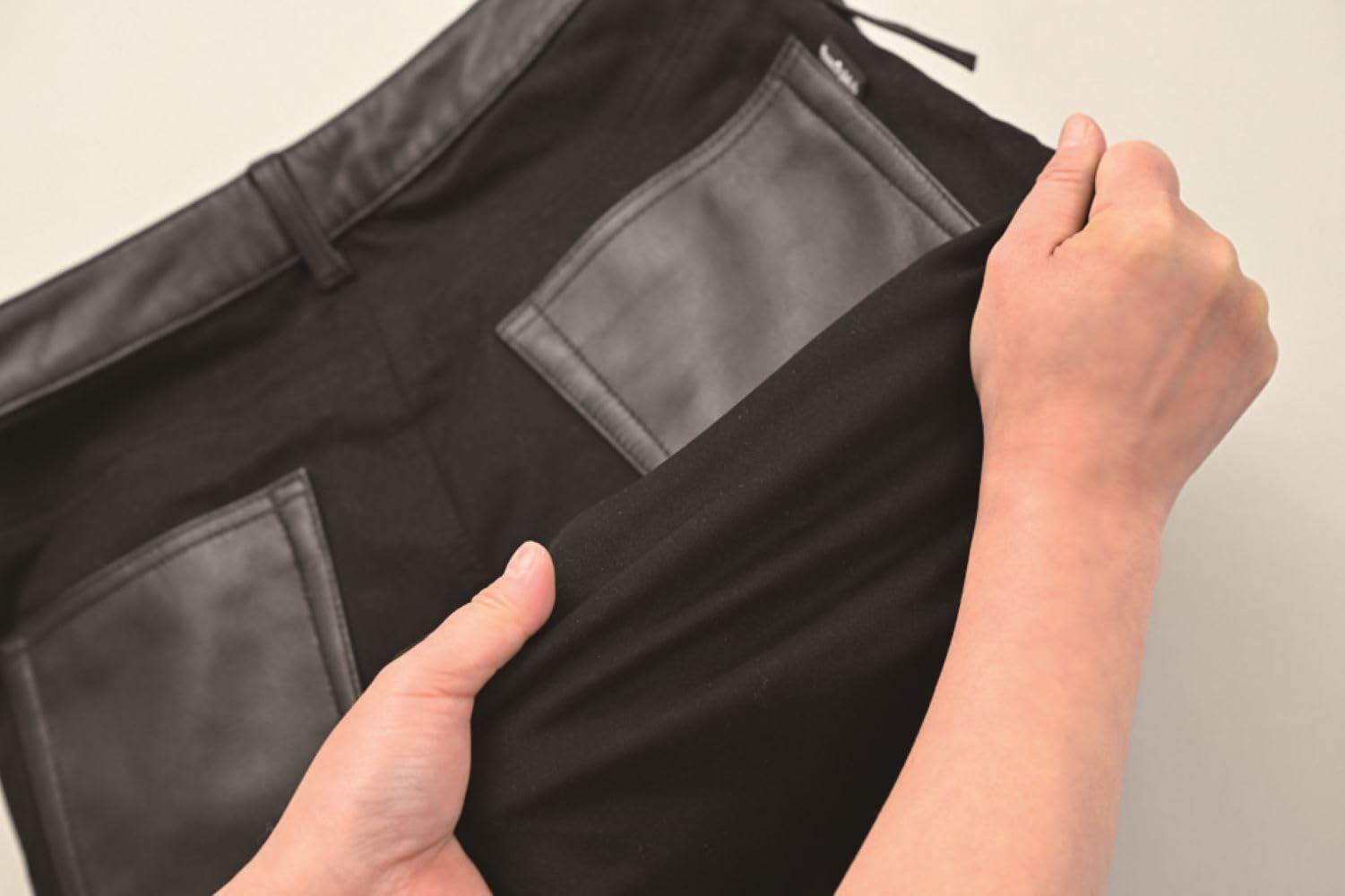 Amazon | [ロッソスタイルラボ] パンツ レースアップレザーパンツ