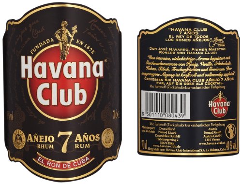 Rum Havana Club 7 anos 700ml