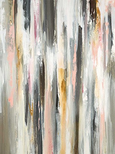 Affiche sur toile encadrée haut de gamme Ondulation colorée Lisa Ridgers grand format