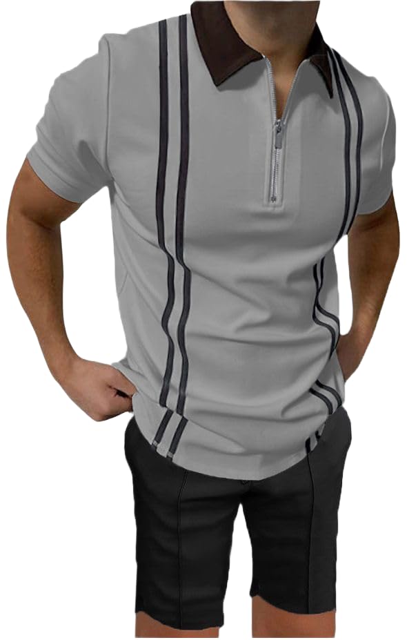 joggers park Awesome Men Tracksuit (LSS-05 (Grey) -XXL)-picture-45