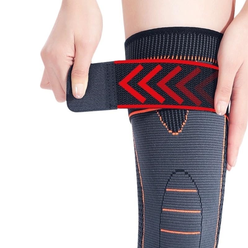 Anti Slip Knee Protection Warmth for Men Women in Winter Thickened Fleece Leg Guard Long Sleeves