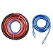 Imagen de 4 Guage 2800W Car Audio Subwoofer Amplificador Altavoz Instalaci¨®n Cable Cable Kit Fusible Universal para la mayor¨ªa de los autom¨®viles