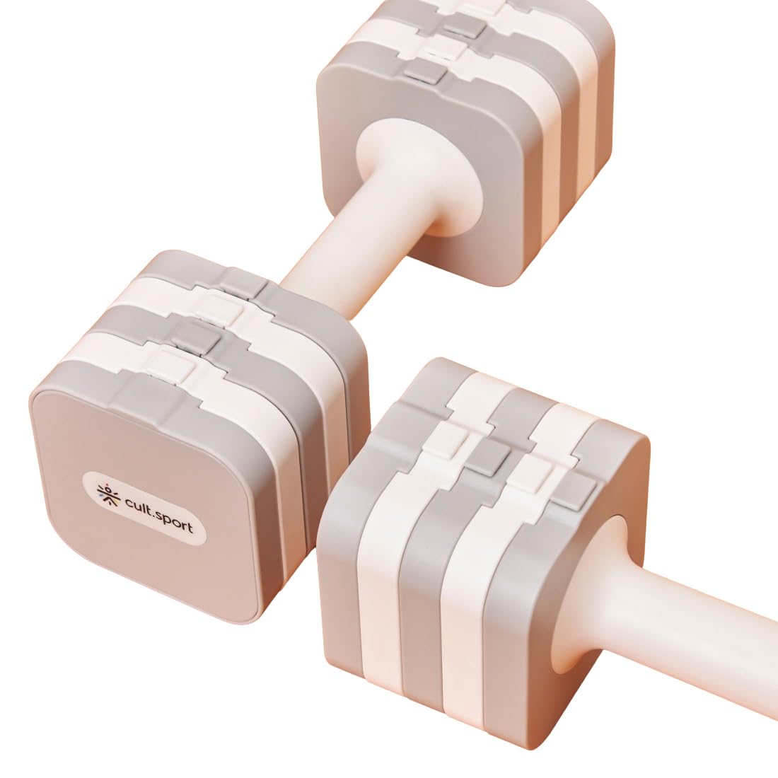 Cultsport Derby Adjustable Dumbbell (Pack of 2) Ideal for Men, Women For Strength Training Workout at Home, 10KG, Grey (B0CK21Y4ZF) Amazon Price History, Amazon Price Tracker