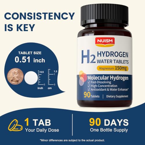 NUISM H2 Hydrogen Water Tablets