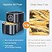 Aigostar Mini Cube - Freidora de aire sin aceite, 3,5 litros, 1500W,...
