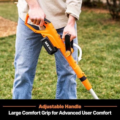 Image of LawnMaster 24V Max 10 inch Cordless String Trimmer Weed Eater, CLGT2410S