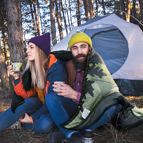 Kawagebo Kamp Outdoor Puffy Camping Blanket, Extra Lightweight Windproof Warm Stadium Blanket, Packable Travel Camping Quilt For Cold Weather Hiking, Backpacking, Beach,Picnics, Hammock And Adventure #TOP3