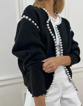 Her lip to Cropped Pearl Cardigan 新品 Her lip to Cropped Pearl Cardigan 新品