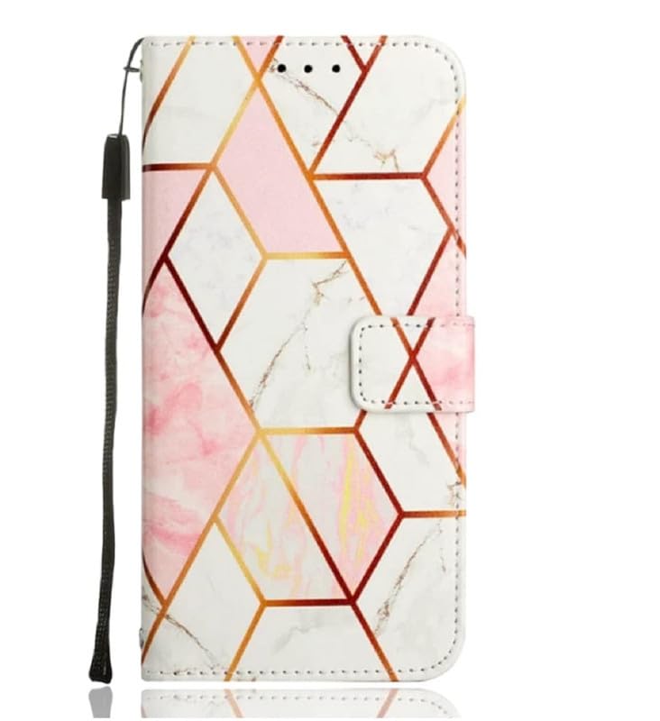 TROUNCE Marvel Leather Magnetic Closure | Cards Cash Pockets Shockproof Flexible Case | Wallet Flip Cover - White & Pink for Samsung Galaxy S21 FE (B0CYQ4Y8SS) Amazon Price History, Amazon Price Tracker