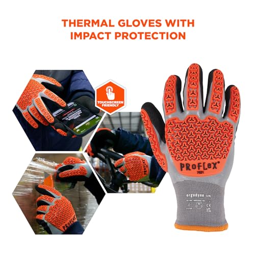 Image of Ergodyne ProFlex 7521 Thermal Impact Resistant Work Gloves,