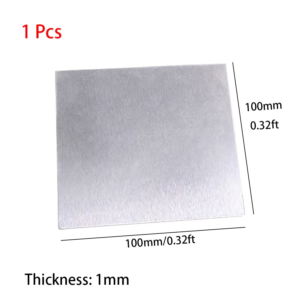 Magnesium Legierung Blech, Hochfeste Zähigkeit Für Den Formmetall Prozess, 100 * 100 (4 Dicke Verfügbar),1 * 100 * 100mm