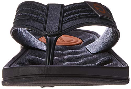 chinelo Cartago CARTAGO EGEU DEDO AD Masculino S: MARROM/G: PRETO 39