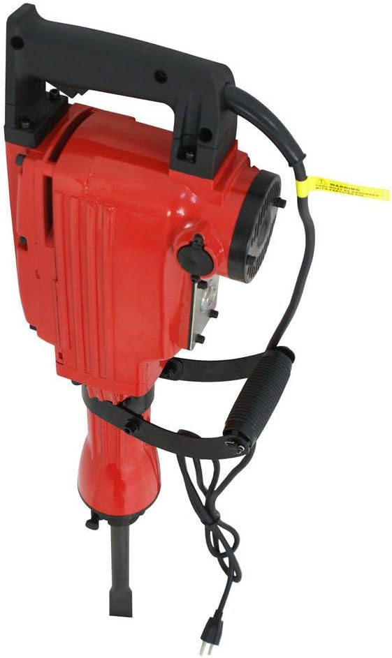 HomGarden 2200W Electric Demolition Jack Hammer Concrete Breaker Power Tool Kit w/Case, Gloves 2 Chisel 2 Punch Bit Set