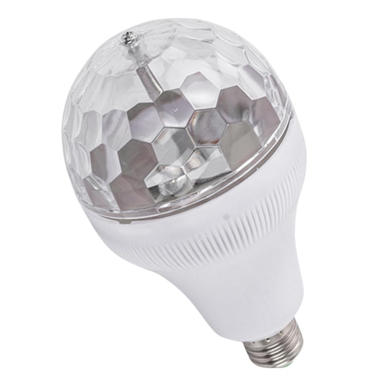 Angoily Rotating Disco Light Bulb Changing Activated RGB Stage Light for Parties Ktv and Home Decor for Birthday Halloween and Christmas Celebrations