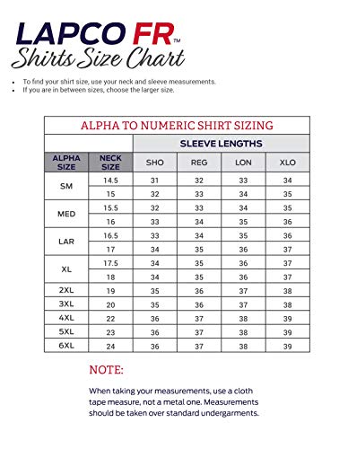 Lapco DS-20-L Heavy-Duty Welder's Shirts, 100% Cotton, 10 oz, 20 Large, Denim