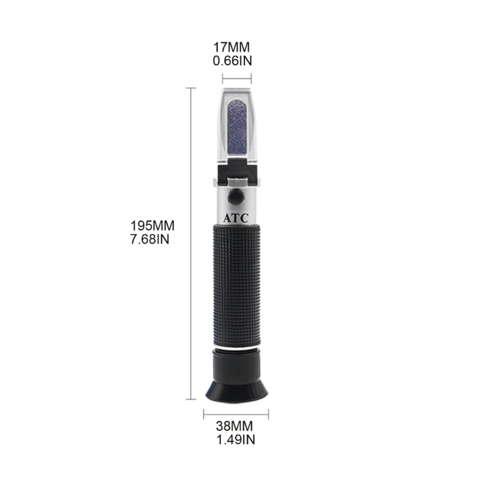 Handheld Salinity Refractometer 0 To Salinometer Salt Concentration Tester