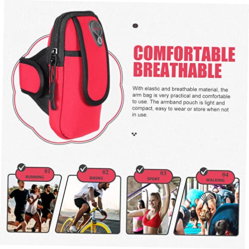 Outanaya bolsa de braço esportiva braçadeira para celular bracadeira para celular Braçadeira de celu