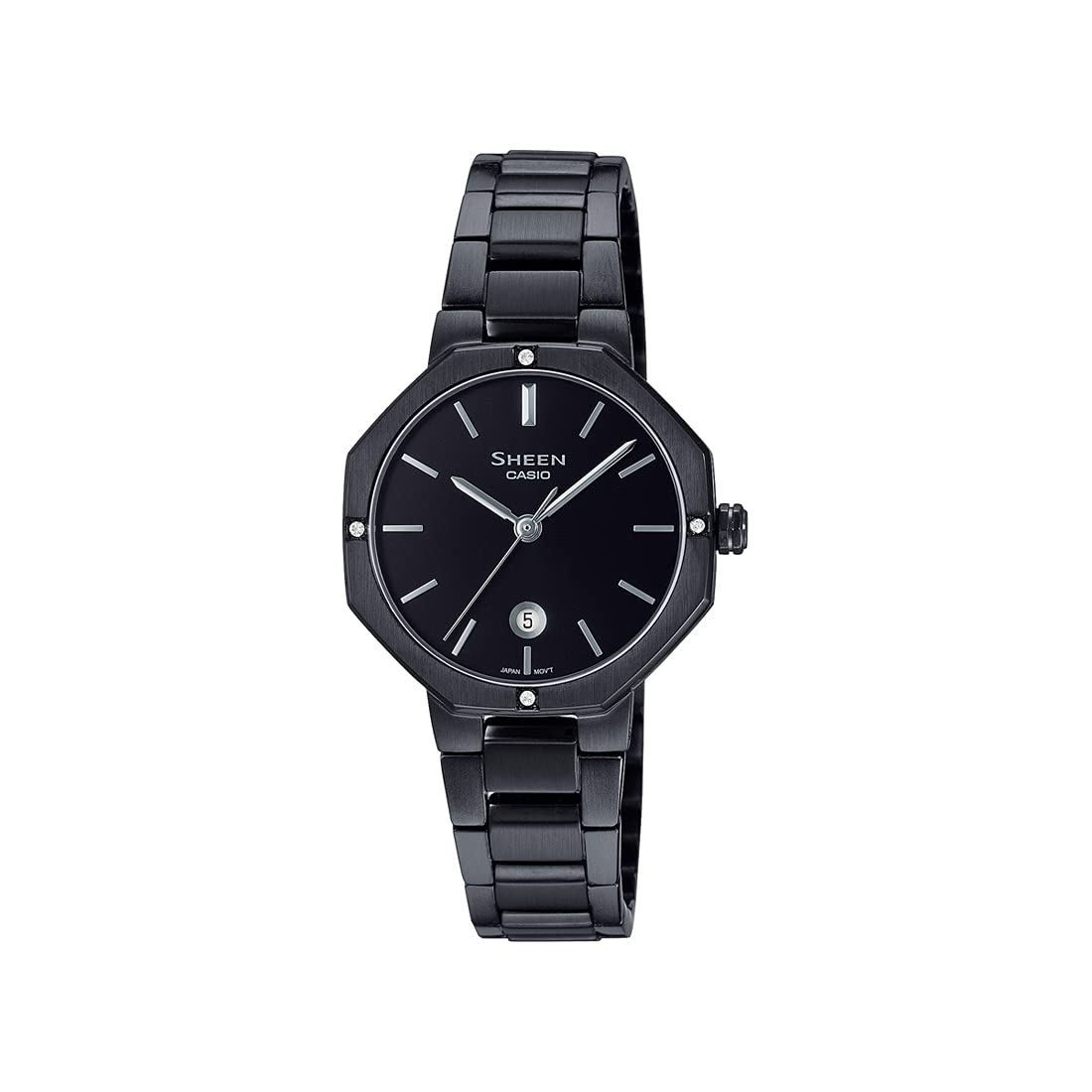 Casio Analog Black Dial Womens Watch-SHE-4543BD-1AUDF (B09H2YD6T5) Amazon Price History, Amazon Price Tracker