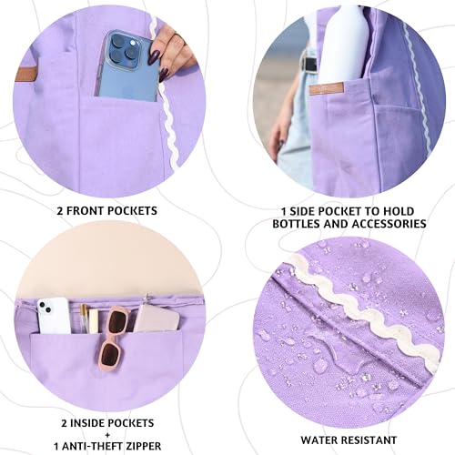 Image of Folkulture Beach Bag | Large Waterproof Beach Tote Bag for Women, Beach Essentials, Travel & Vacation Essentials