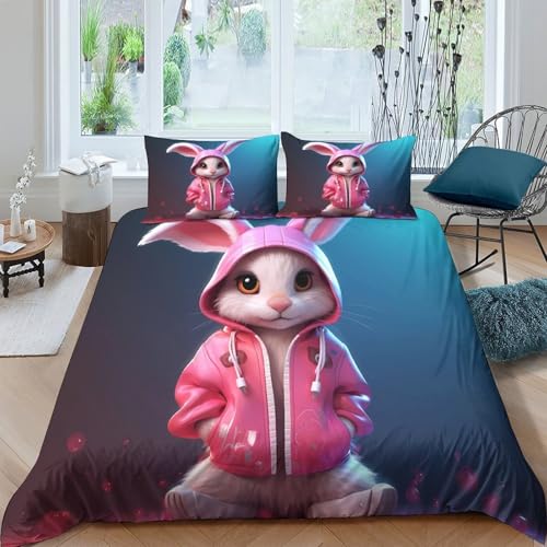Parure de lit microfibre hypoallergique contre allergies de nuit - 4