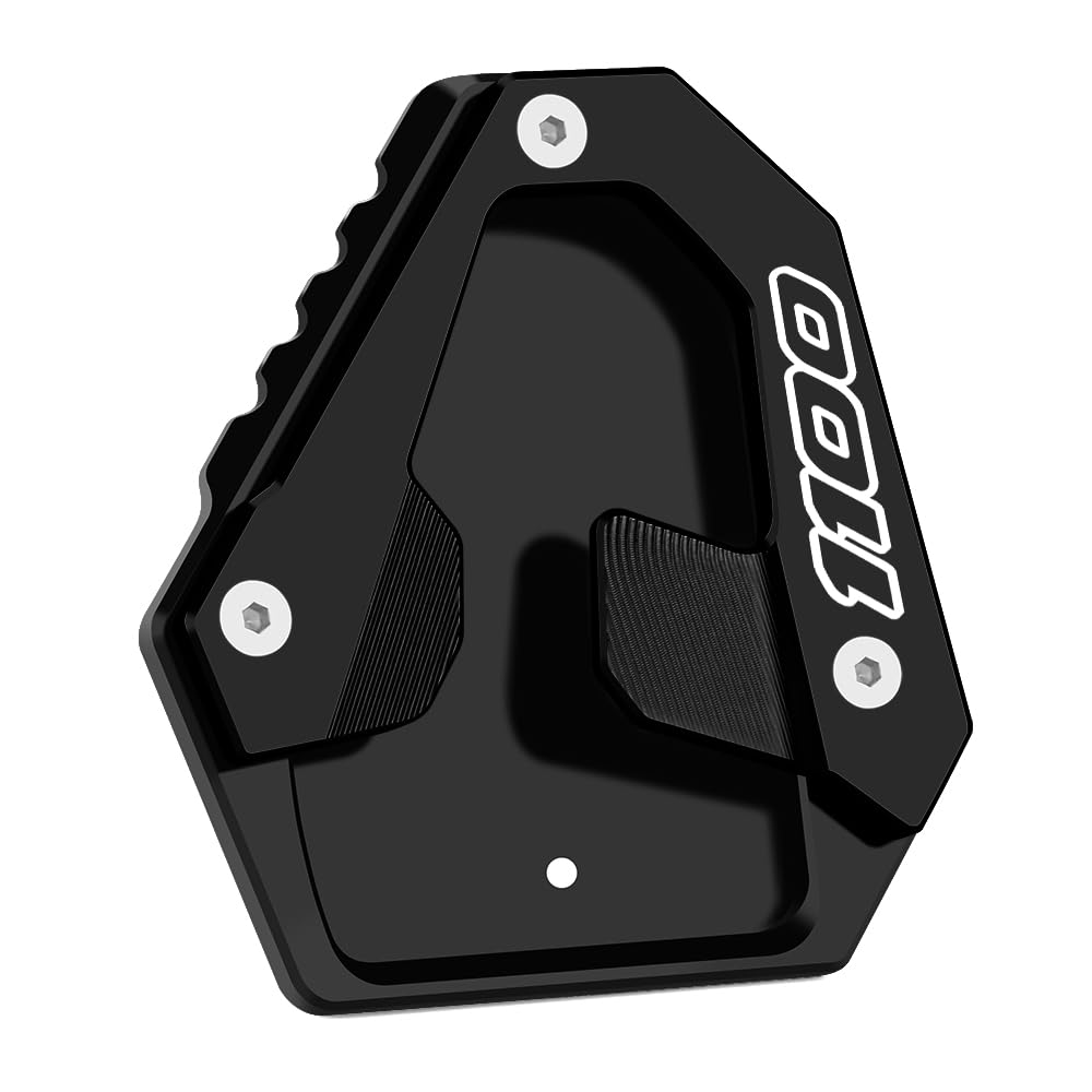 YZXOOP Seitenständer-Fußpolster Für Honda NT1100 - Verlängerungsplatte Schwarz 2021-2023