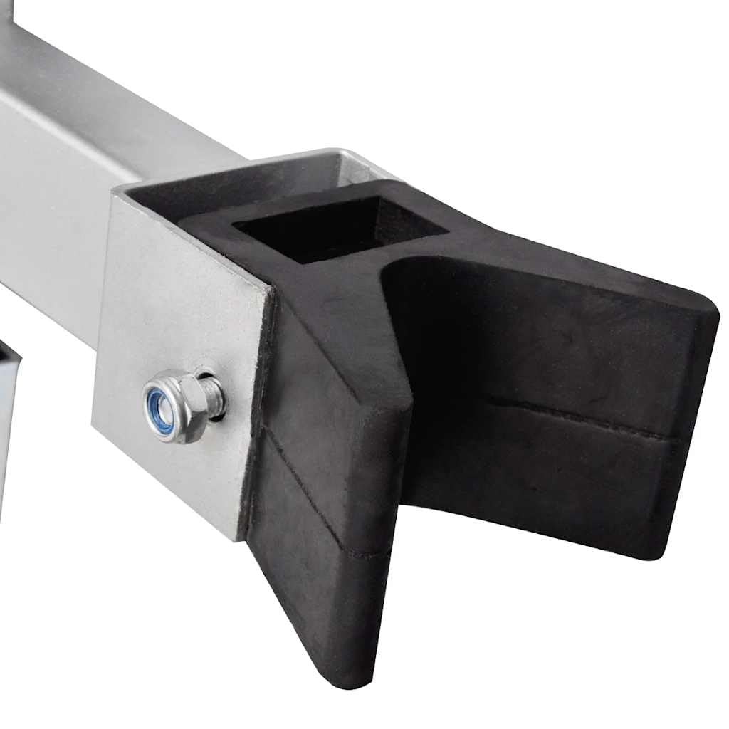 vidaXL Support de Treuil pour Remorque Bateau, Réglable 62–72 cm, Acier, Support de Proue, Capacité 500–1000 kg, Épaisseur Acier 2,5 mm, Équipement de Levage et Sécurisation de Bateau