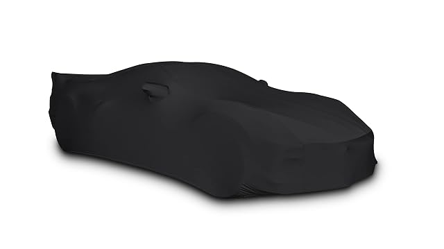 C8 Corvette Indoor Car Cover - Custom Fit Ultraguard Stretch Satin Dust Cover - Premium High-End Protection for