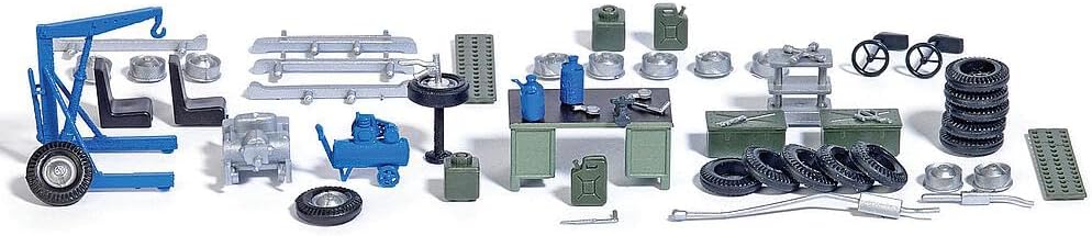 Walthers Cornerstone Auto Workshop Small Parts