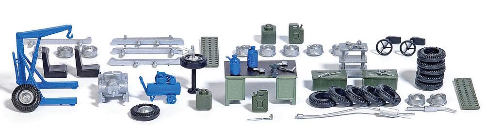 Walthers 949-4167 HO Gauge Garage Detailing Kit