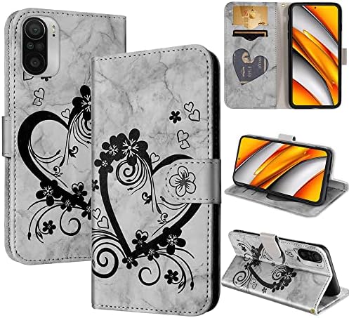 CASAFUNY Etui na telefon komórkowy do Xiaomi Redmi 9T (6,53 cala) etui pokrowiec pokrowiec skóra PU flip case portfel kieszeń na karty etui z klapką etui ochronne do Xiaomi Redmi 9T, zielone