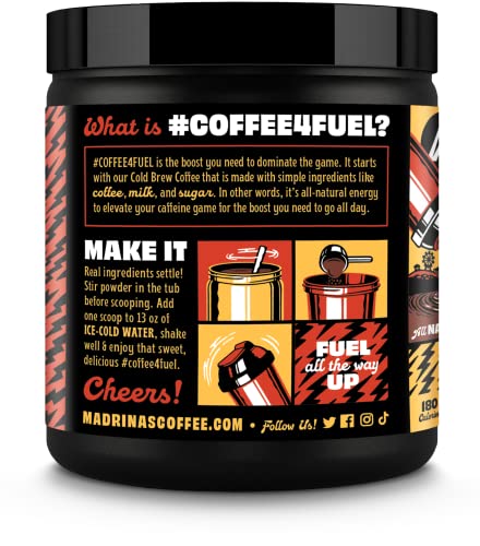 Madrinas | Cinnamon Chocolate Churro Cold Brew Coffee Powder | 13.5Oz (8 Servings) #TOP1