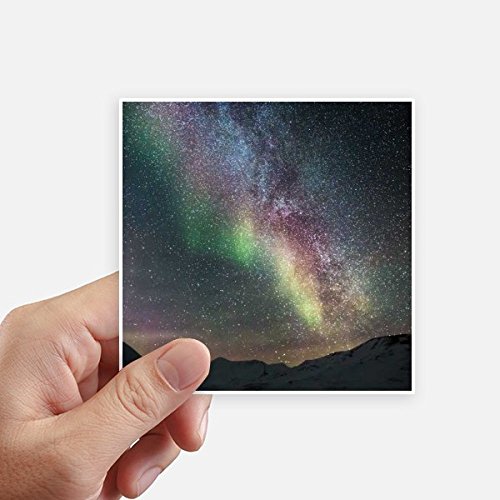 Stickers galaxie 10cm pour customiser un ordinateur et masquer les rayures de valise - 2