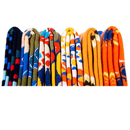 Andongnywell Unisex Colorful Socks Girls Novelty Socks Multicolor Fun Pattern Socks Casual Combed Cotton Crew Socks (Multicolor 5) #TOP5