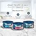Blue Buffalo Tastefuls Natural Pate Wet Cat Food Variety Pack, Salmon, Chicken, Ocean Fish & Tuna Entrées 3-oz Cans (12 Count - 4 of Each Flavor)