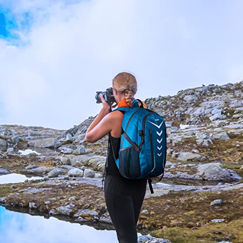 Tourit Hiking Backpack 40L Lightweight Hiking Daypack Foldable Waterproof Camping Backpack For Women Men Travel Outdoor Blue #TOP6
