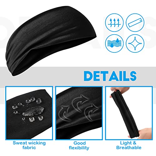 12 Pieces Kids Sports Headbands Boys Athletic Sweatbands Elastic Sweat Bands Sports Hair Bands For Girls And Boys Toddlers Children And Youth, 12 Colors #TOP3