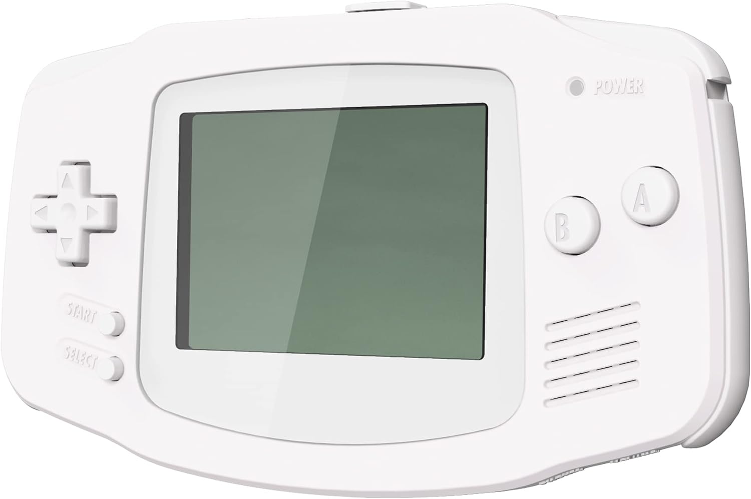 IPS Ready Upgraded eXtremeRate White Replacement Shell Full Housing Cover & White Screen Lens for Gameboy Advance -Compatible with Both IPS & Standard LCD - Console &IPS Screen NOT Included