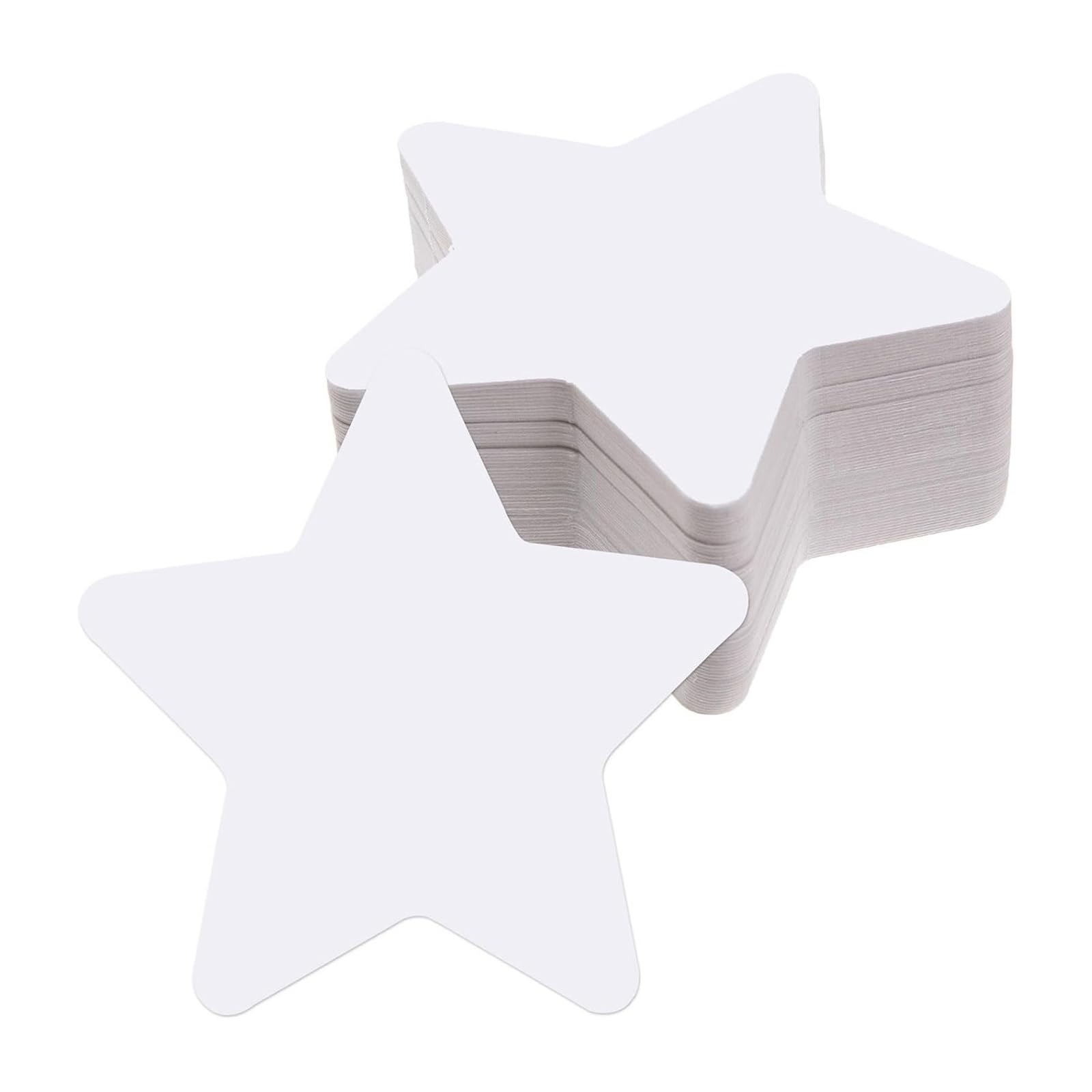 Kalttoy 100Pcs Star Cutouts 3.5Inch Star Confetti Cutouts For Bulletin Board Classroom Wall Birthday Wedding Decoration Paper Shape