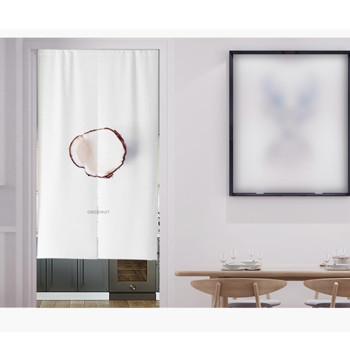 いちご のれん Amazon｜[YXSNG] 北欧風 のれん 90*180 暖簾 果物 いちご ロング