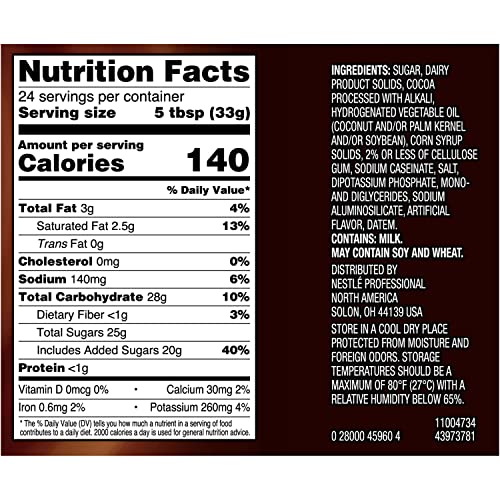 Nestle Hot Cocoa 00028000459604 Nestle Hot Chocolate Mix, Dark Chocolate Flavor Hot Cocoa thumb #7