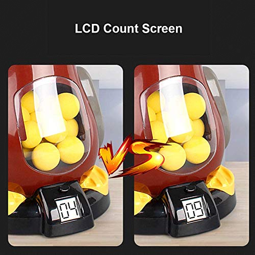 CYCPACK Brinquedo criativo para crianças, pato faminto, jogo de tiro, pistola aerodinâmica com bola