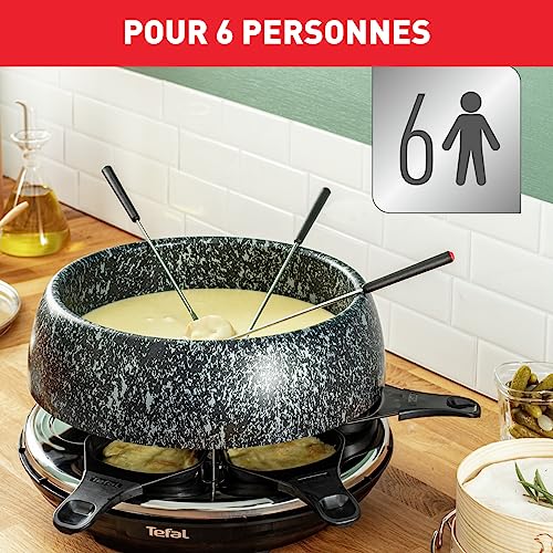 TEFAL Raclette Fondue Crêpes 6 personnes Cheese'N'Co RE12C812 - vue 8